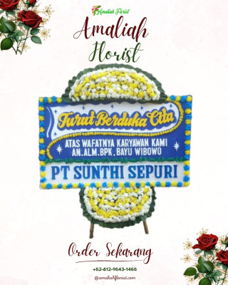 Papan Bunga Duka di Muara Uya